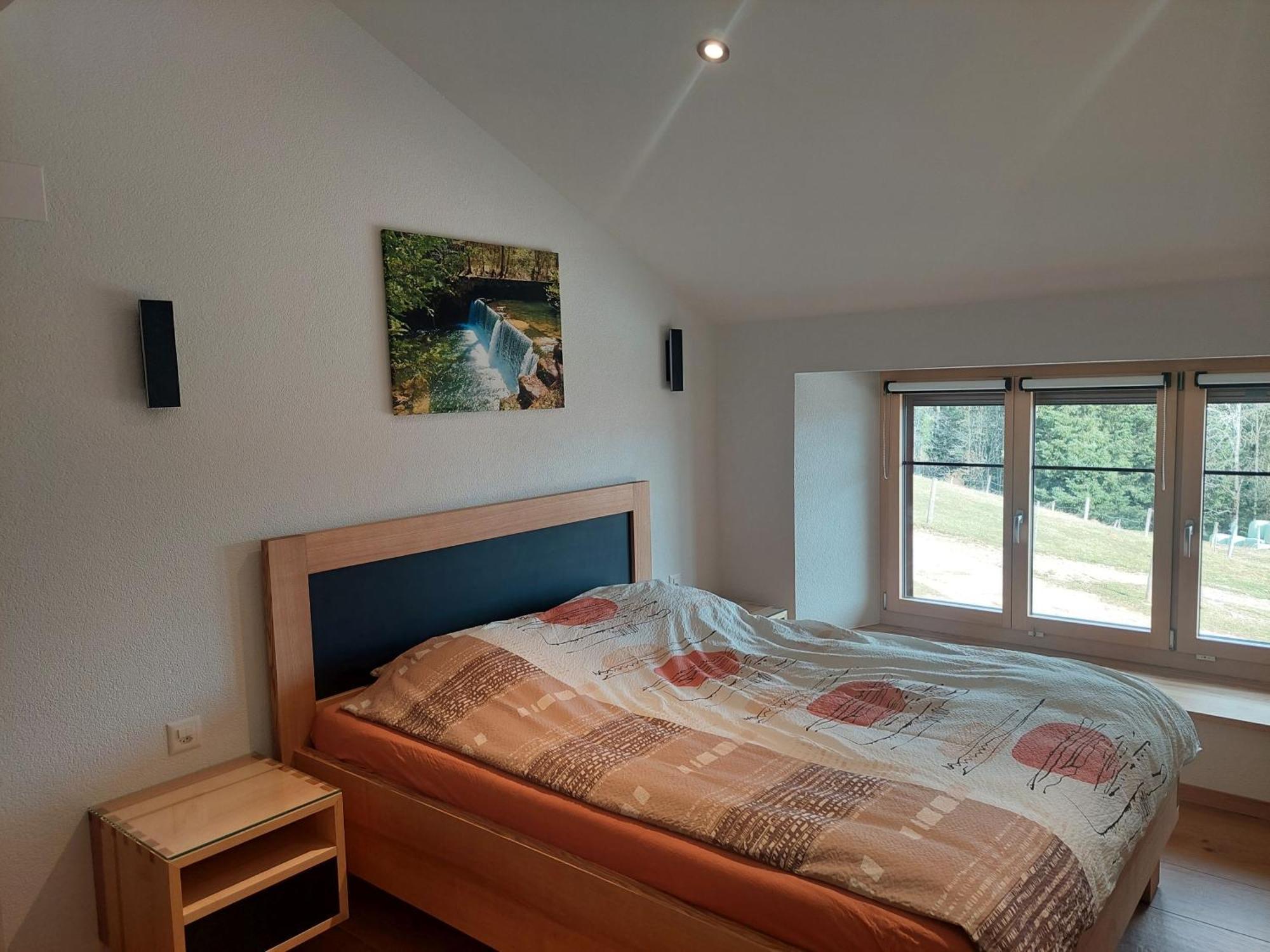 B&B La Ferme De Pouillerel La Chaux De Fonds Eksteriør bilde
