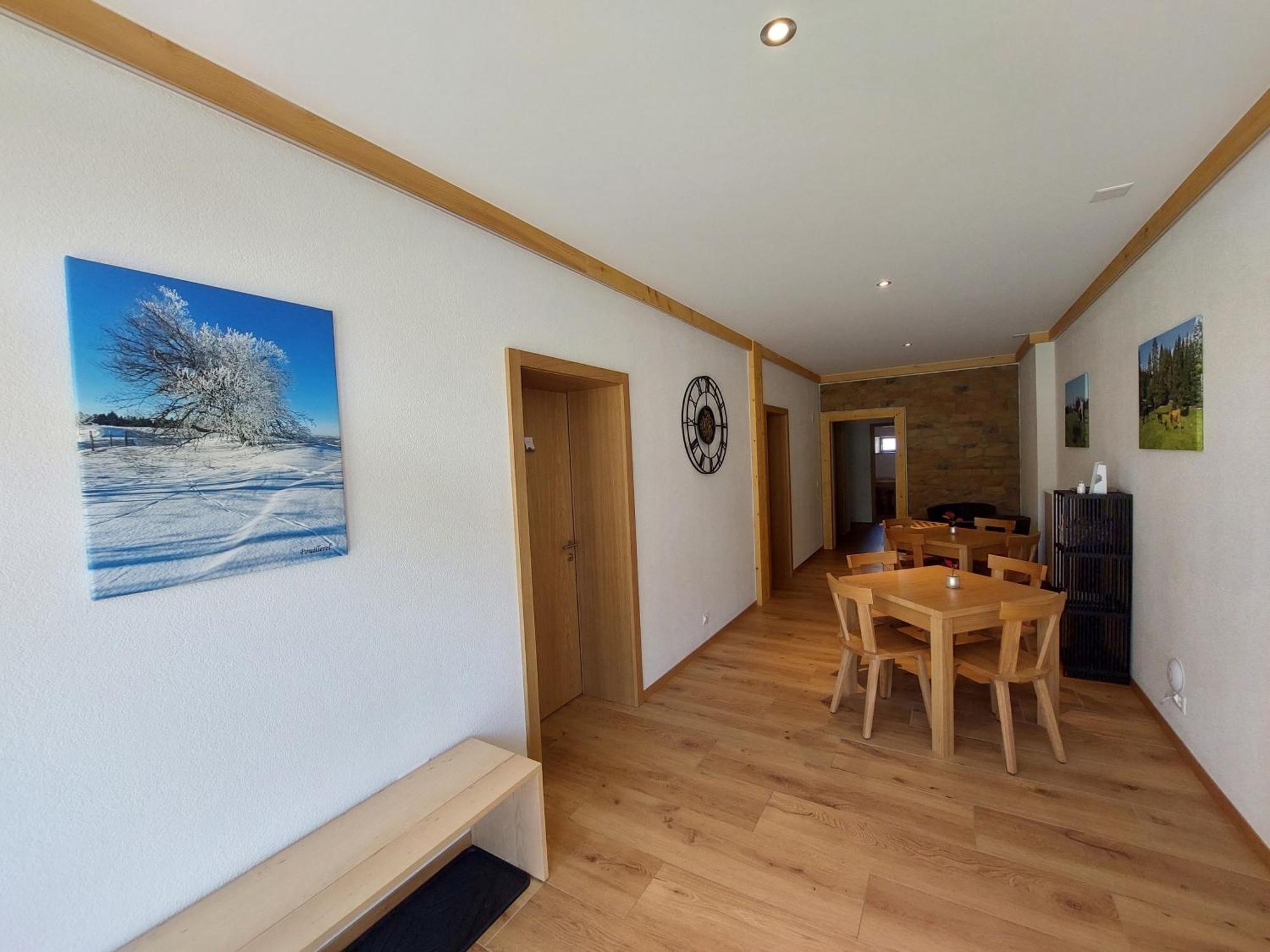 B&B La Ferme De Pouillerel La Chaux De Fonds Eksteriør bilde